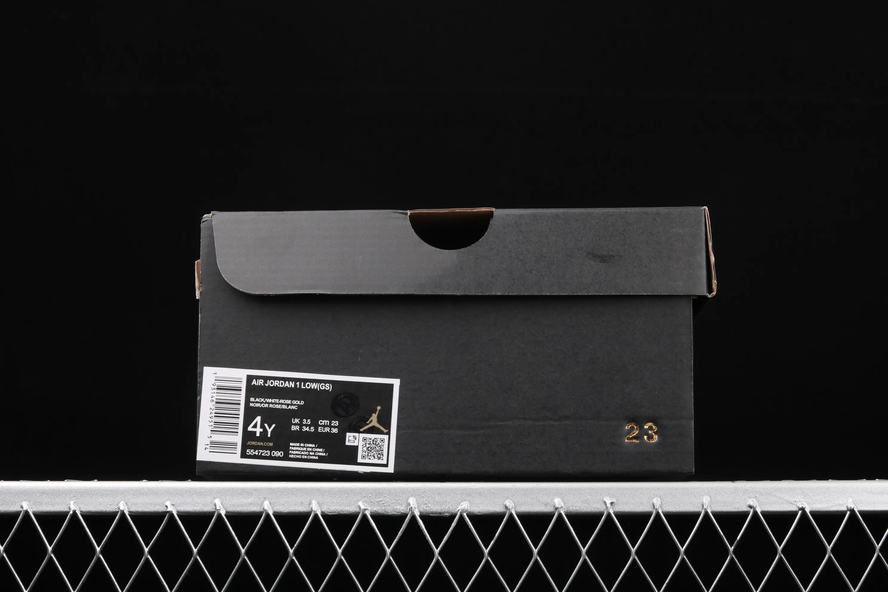 All categories Air Jordan Jordan series basketball shoes Air Jordan 1 Low New version Air Jordan 1 Low AJ1 Joe 1 low-top silk rose gold cultural and leisure sports sneakers 554723-090